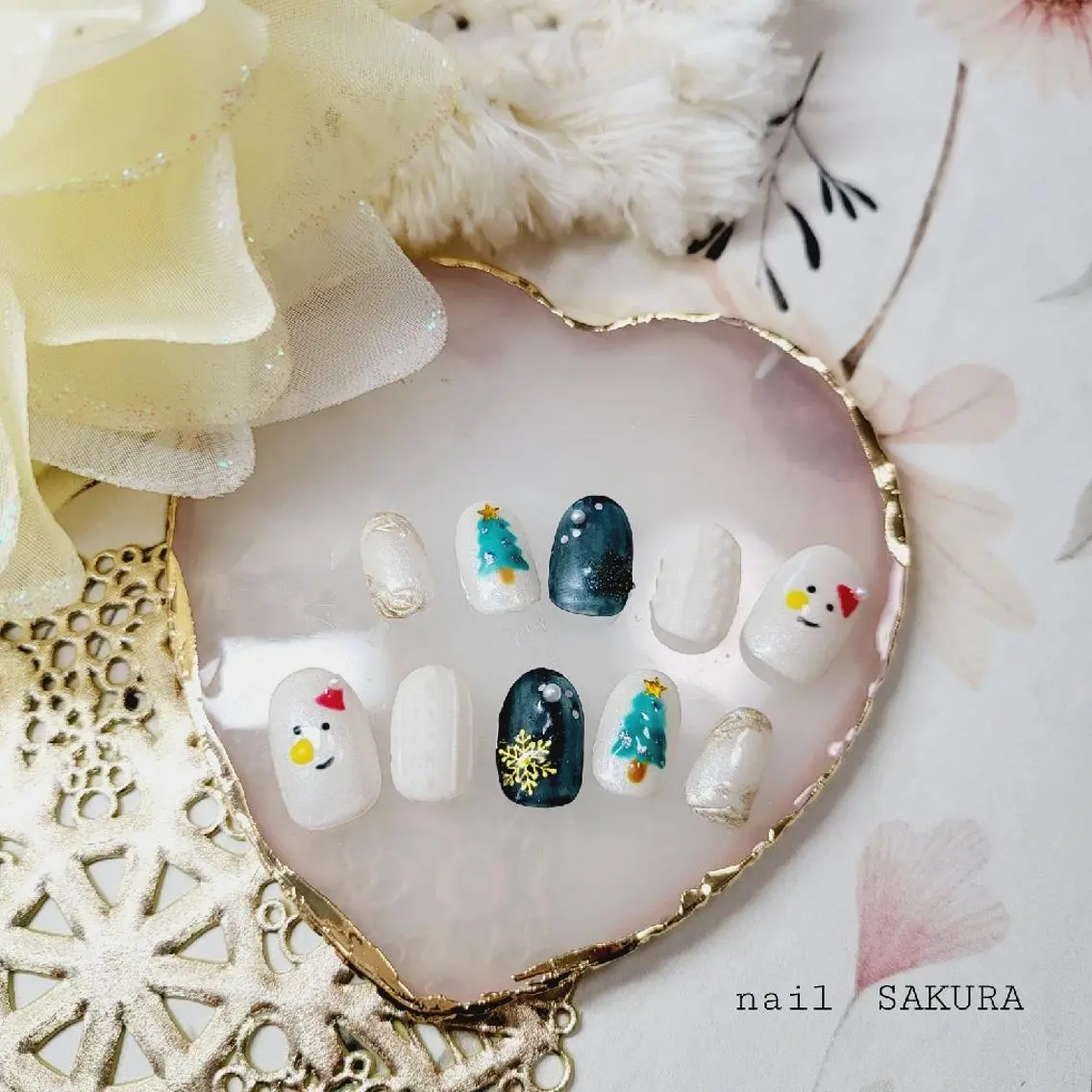ネイル フットネイル ネイルチップ nailSAKURA さとうゆきえのネイルデザイン