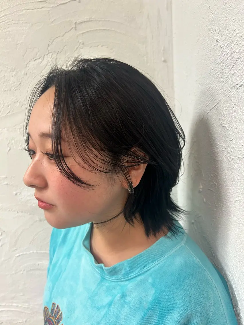 ショート カラー ヘアカラー トリートメント SiLO Yukinaのヘアスタイル