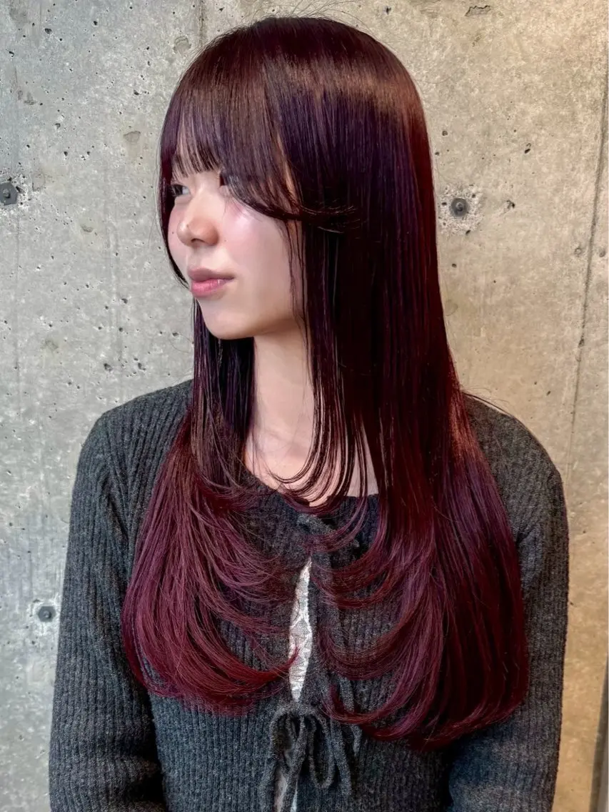 ミディアム 🤡暖色ウルフ 🤡みさきのヘアスタイル