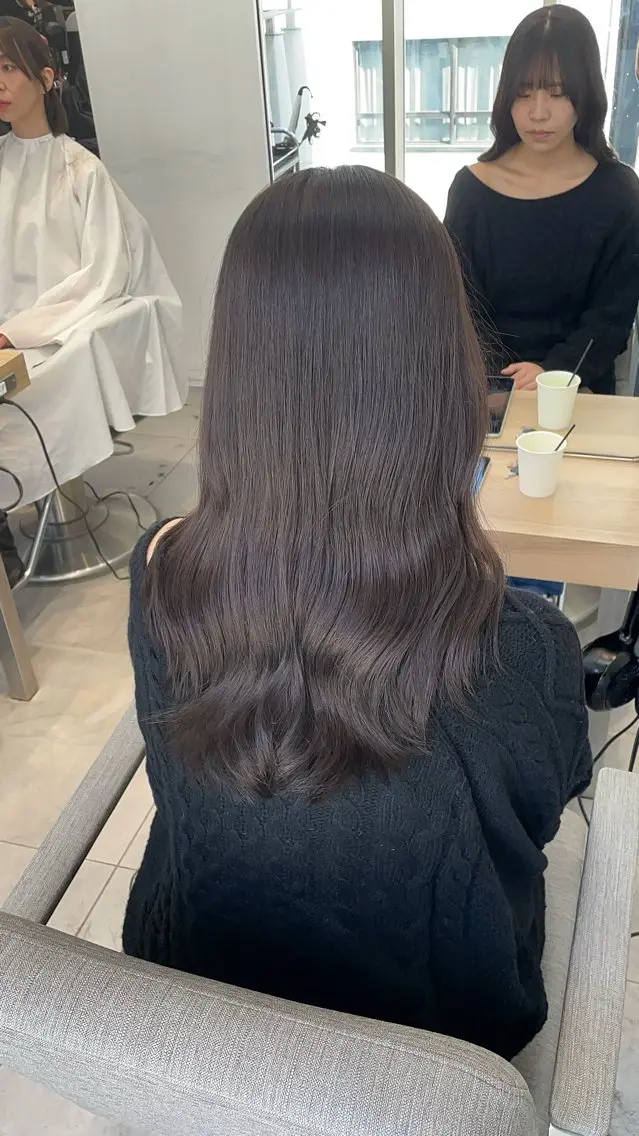 ロング カラー 髪質改善 ✨髪質改善✨美髪 矯正🫧小泉のヘアスタイル