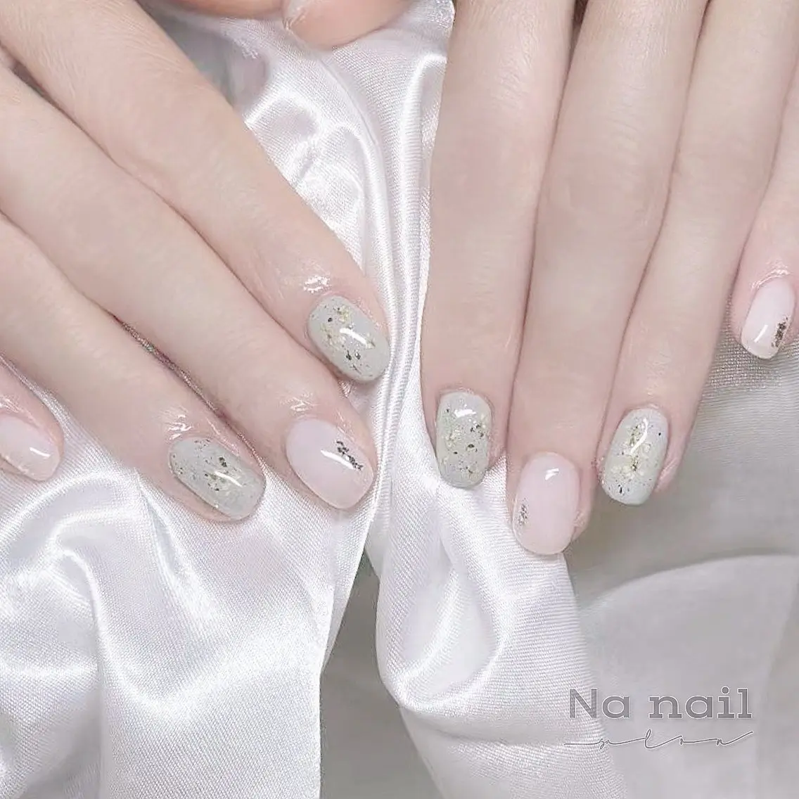ネイル チークネイル フラッシュネイル フレンチネイル ジェルネイル グラデーション ハンドネイル ハンドケア CC Nail 高田馬場のネイルデザイン