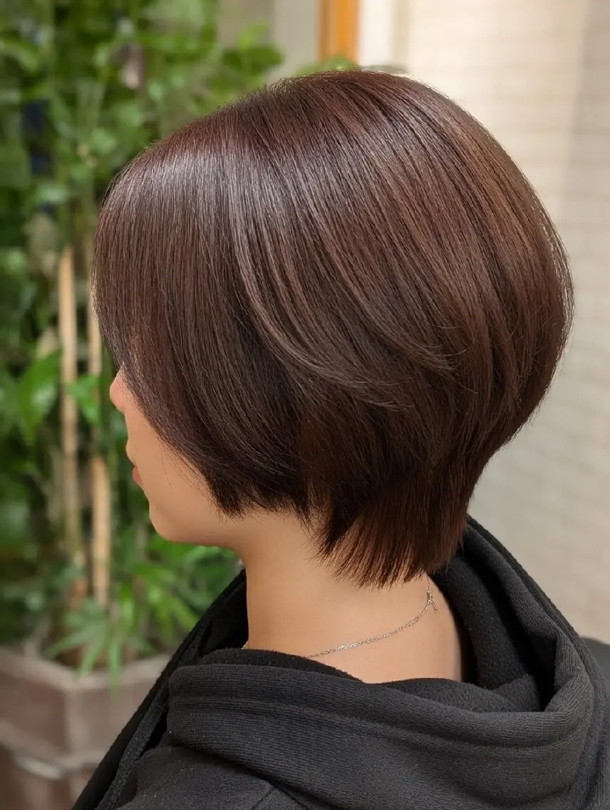 ショート くびれヘア ショートヘア カット 根岸 進のヘアスタイル