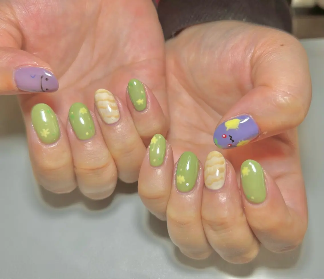 ネイル Liennail 持込デザインやり放題のネイルデザイン