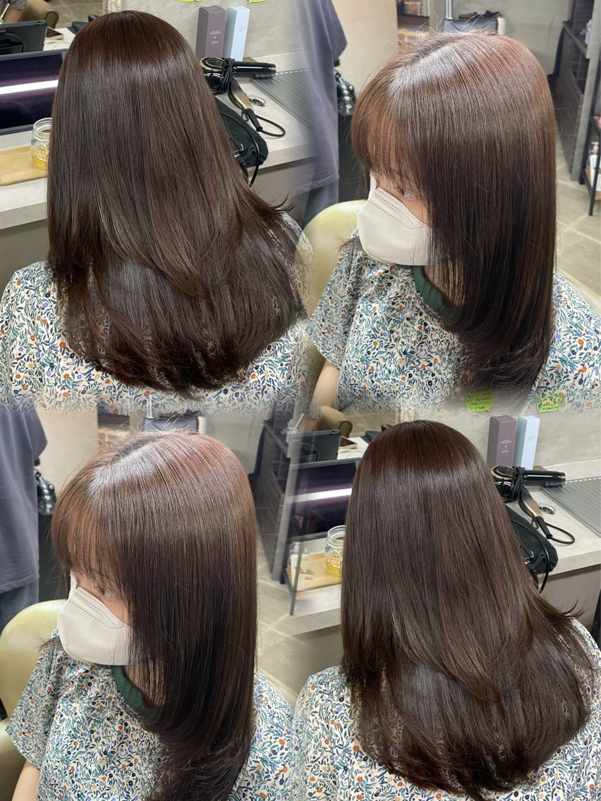ミディアム Blast スズナのヘアスタイル