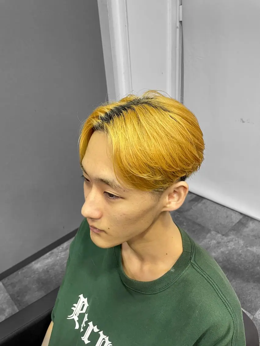 ミディアム メンズ カット 平井 芳琉のヘアスタイル