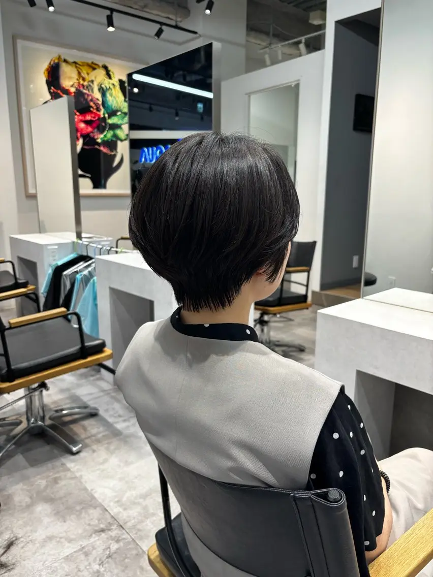 ショート カット 門崎未依/レイヤー/ メンズカット🪿🌼のヘアスタイル
