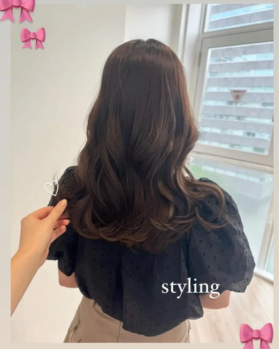 ロング 仙台で1番盛れるヘア 🎀 真依のヘアスタイル