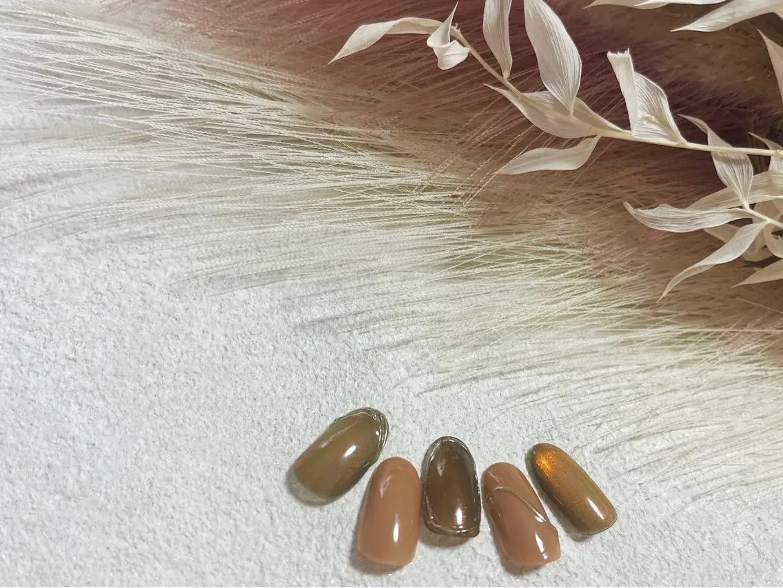 ネイル ジェルネイル メンズネイル パラジェル 春ネイル 夏ネイル ハンドネイル kiki nail &brow二子玉川のネイルデザイン
