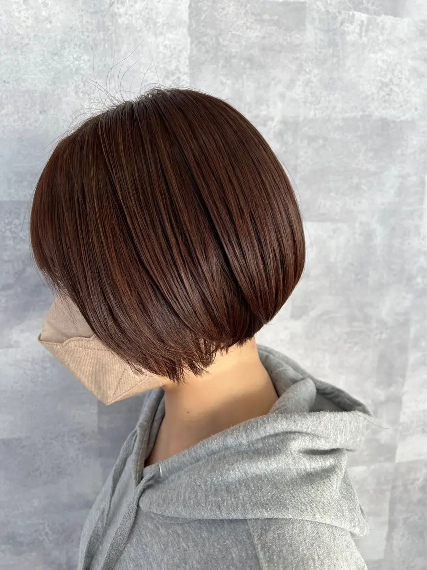 ショート 横田 拓実のヘアスタイル