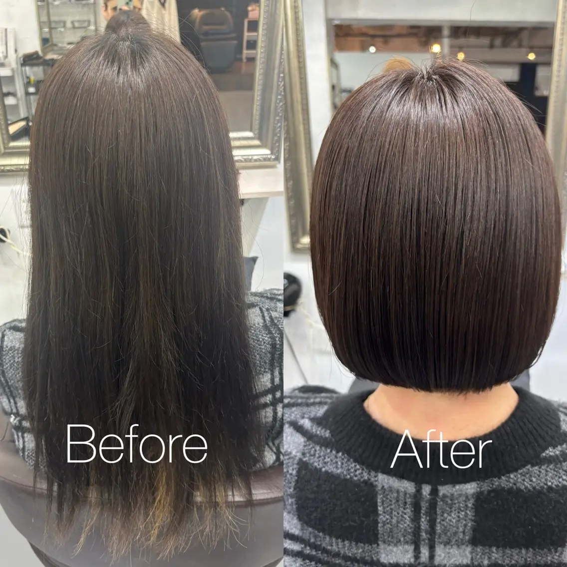 セミロング カット スタイリスト HIROのヘアスタイル