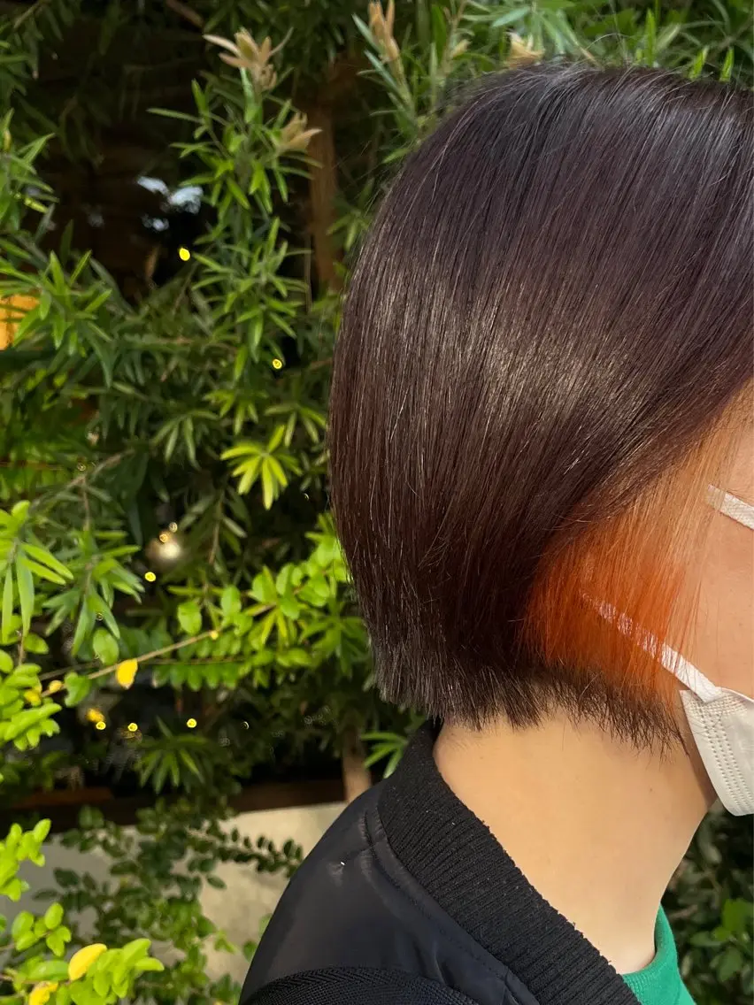 カラー ヘアアレンジ 韓国好き🇰🇷 美容師MIKUのヘアスタイル