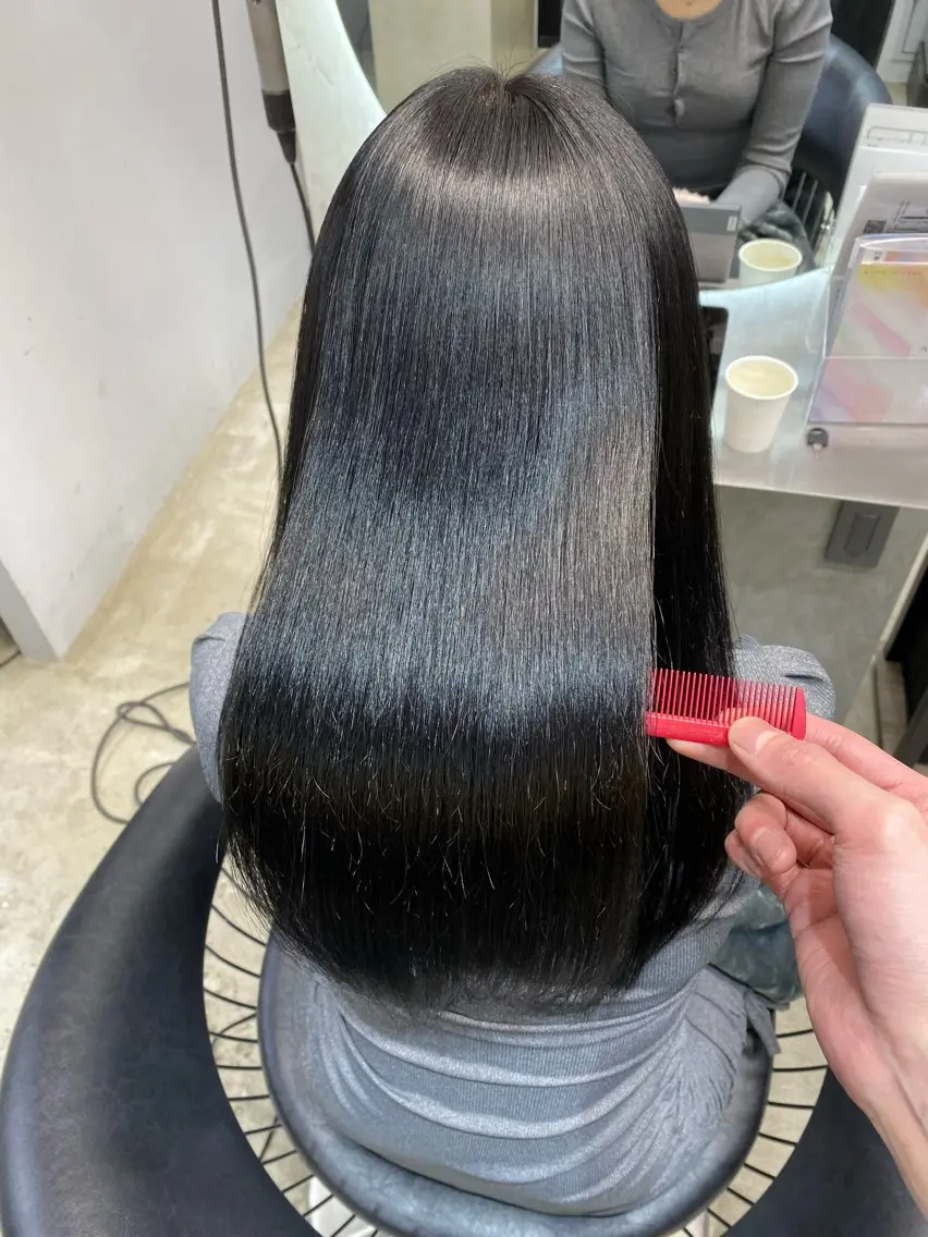 ロング 髪質改善 トリートメント トリートメント レイヤー×髪質改善✨ 渋谷/佐藤侑哉のヘアスタイル