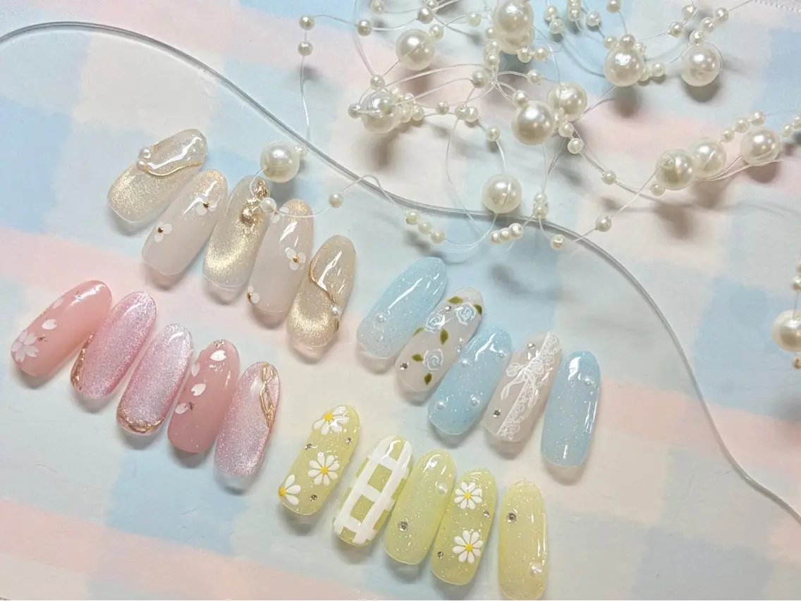 春ネイルコレクション♪の写真
