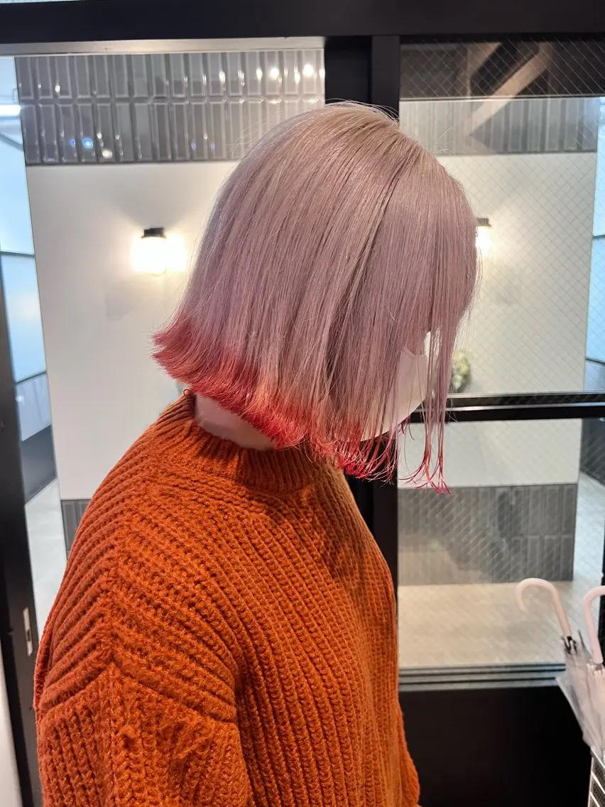 ショート カット ヘアカラー トリートメント 井尻 將太のヘアスタイル