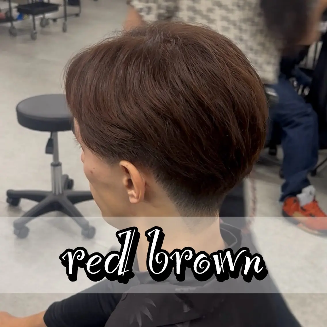 カラー メンズ ブラウンカラー カット ヘアカラー トリートメント メンズ特化🥀 ハイトーン🥀韓国系のヘアスタイル