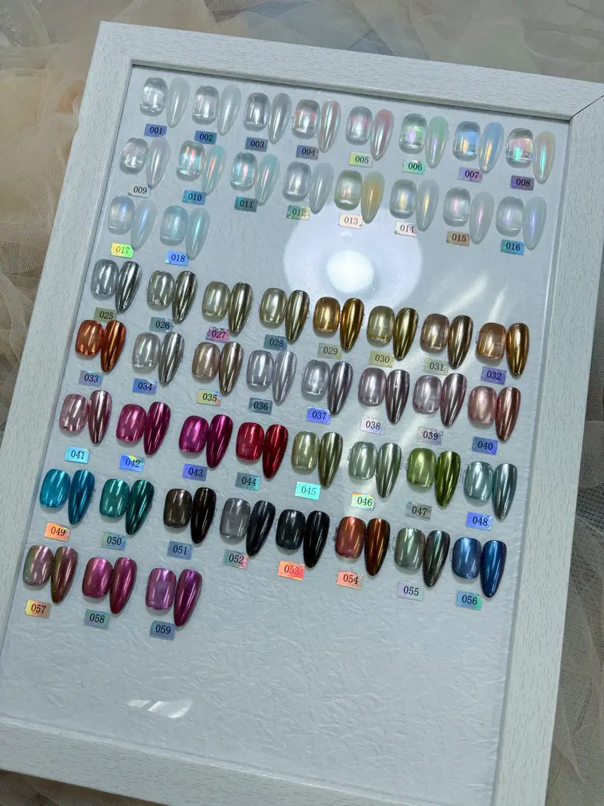 💅ジュニアネイリスト💗ミラー・オーロラコース【新規オフ無料】💅ハンドネイルの写真