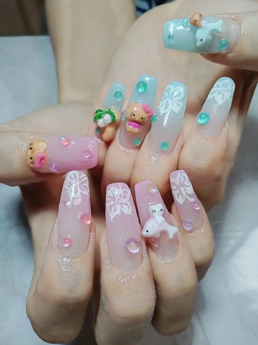 ネイル 持ち込み Wisteria Nail_Yukieのネイルデザイン