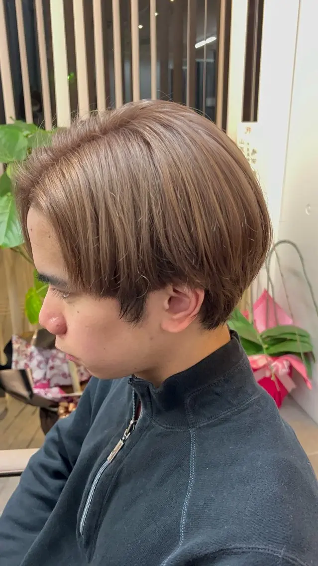 カラー メンズ TELA HAIR WAKABA🌱のヘアスタイル