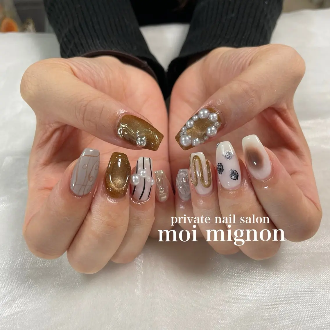 ネイル ハンドネイル nailist Aki♡のネイルデザイン