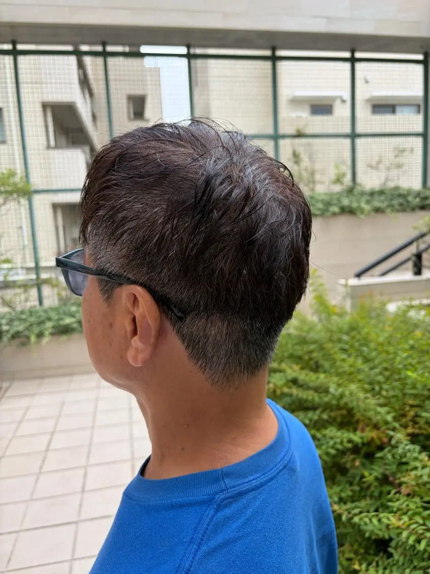 ショート メンズ 東城 利貴のヘアスタイル