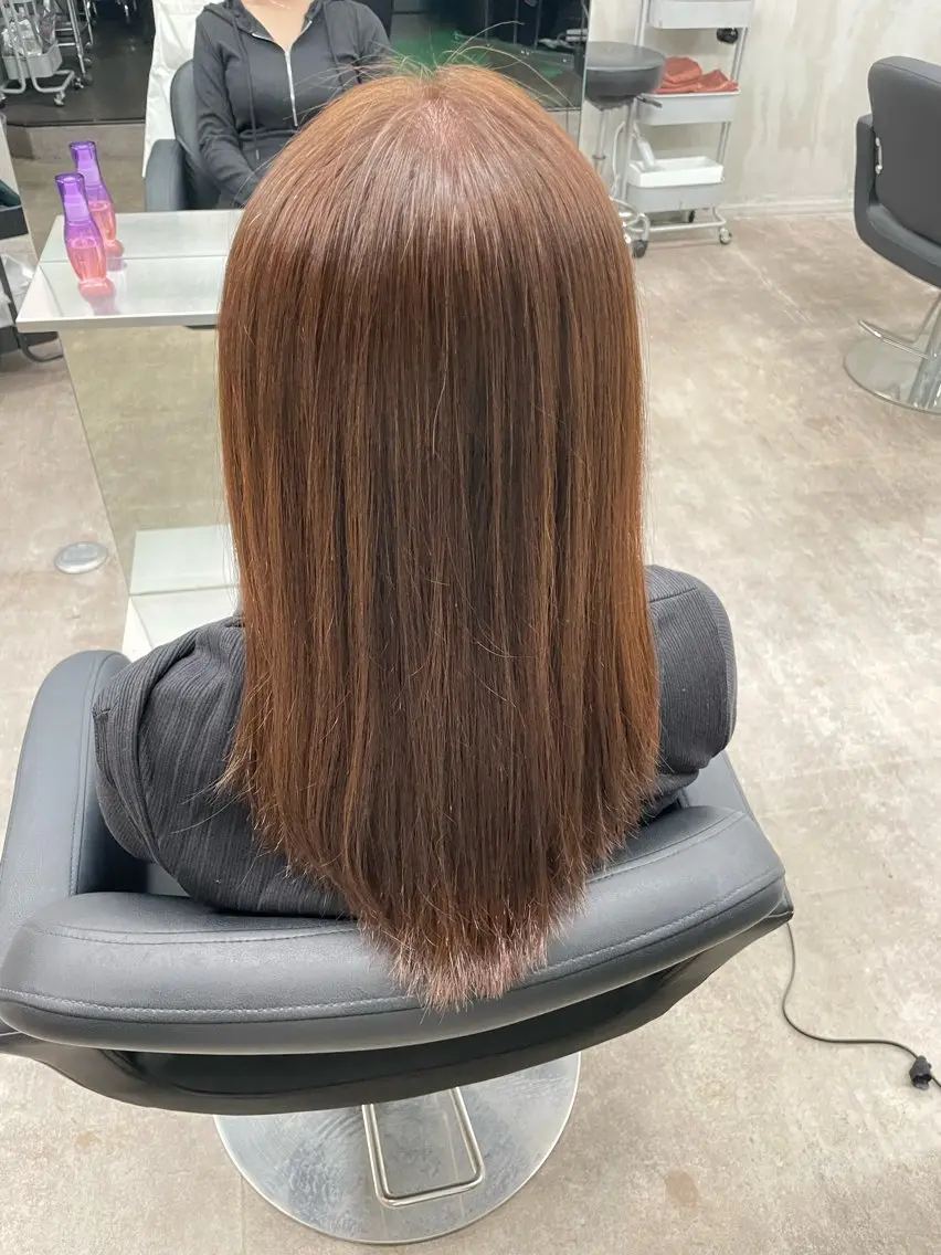 カラー ヘアカラー トリートメント 速水 ゆきののヘアスタイル