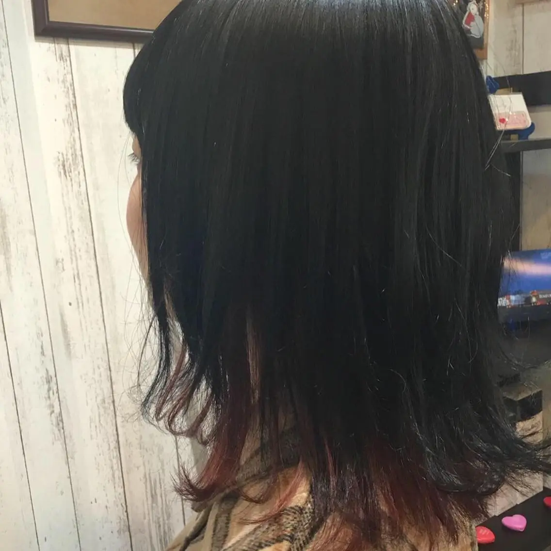 ミディアム カラー embrace エンブレイスのヘアスタイル