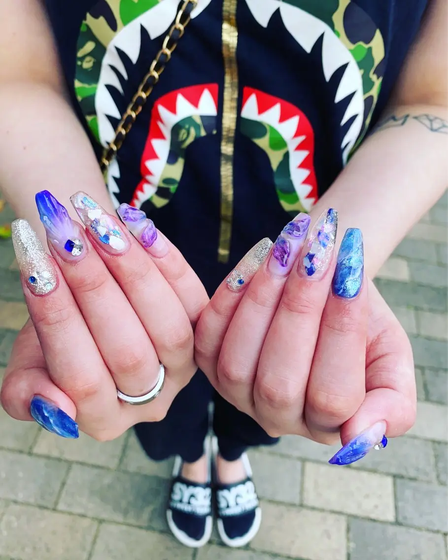 ネイル ハンドネイル フットネイル ハンドケア ✴︎:.｡. MAKI.｡.:✴︎のネイルデザイン