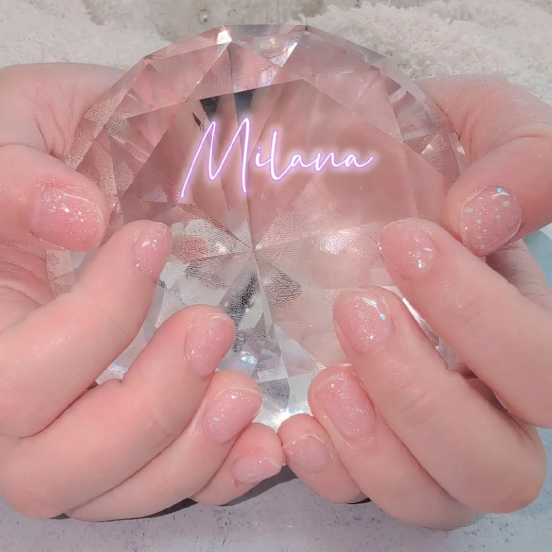 ネイル ワンカラーネイル ハンドネイル Milana 川瀬のネイルデザイン