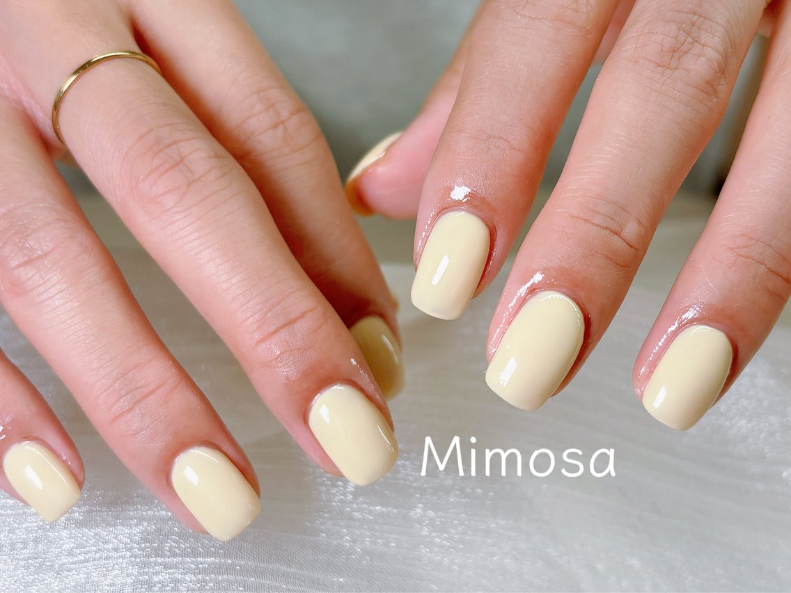 ネイル 💛Mimosa💛 吉祥寺のネイルデザイン