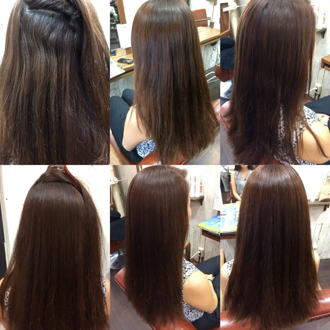 ロング トリートメント 真砂 明のヘアスタイル