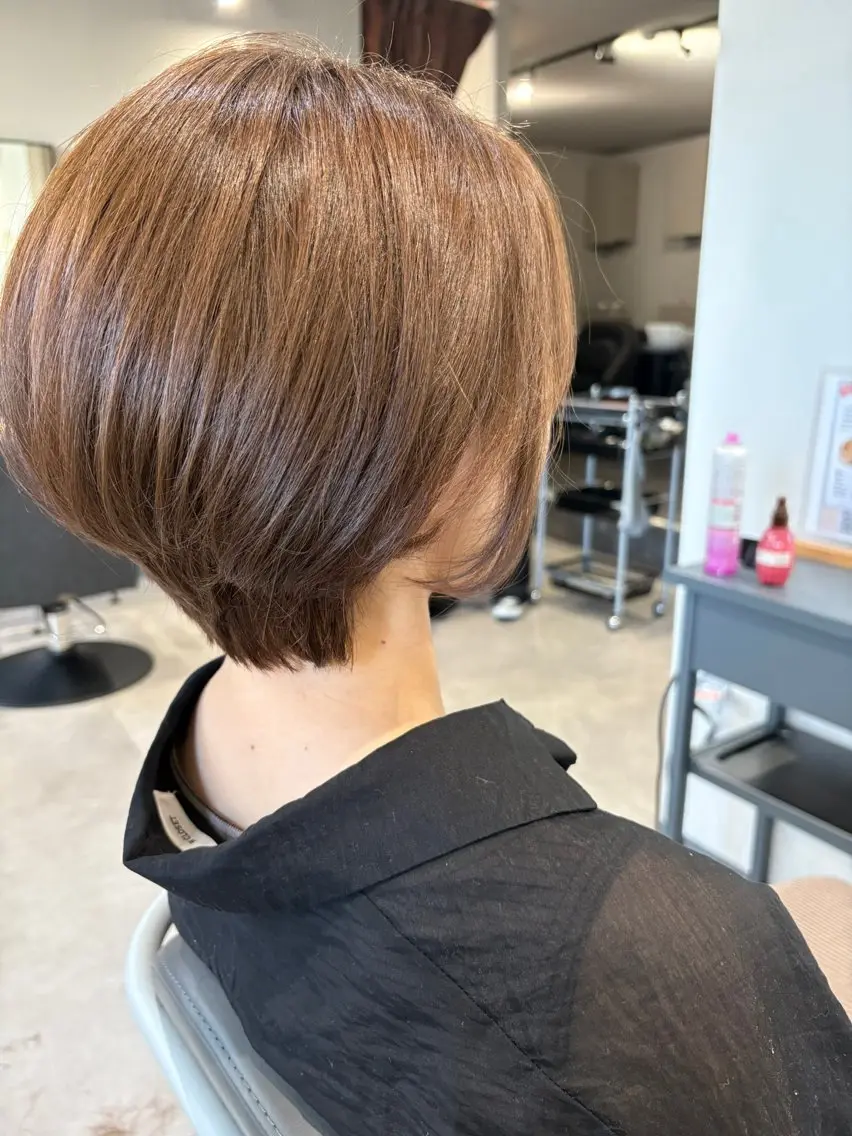 ショート カット ヘッドスパ 東條 哲也のヘアスタイル