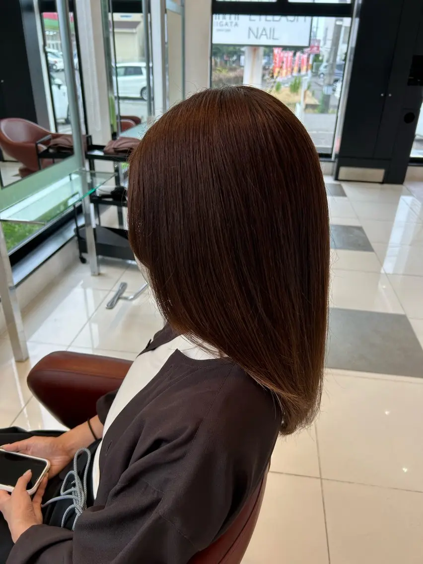 ロング トリートメント 石塚 光流のヘアスタイル