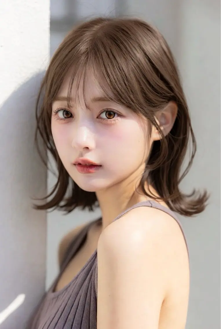 似合わせカット+透明感カラー+最高峰TOKIOtr🫧の写真