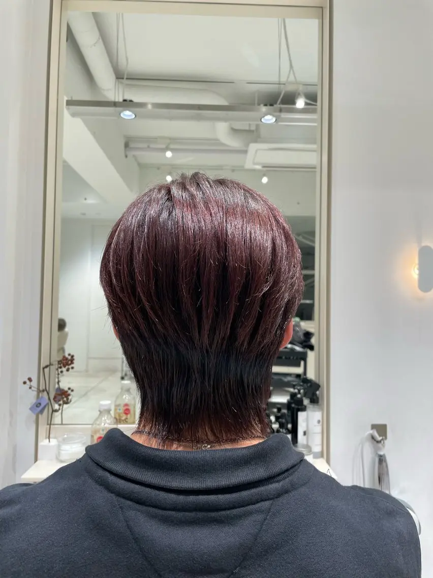 ショート カラー メンズ #メンズスタイル# 🌿表参道ちえ🌿のヘアスタイル