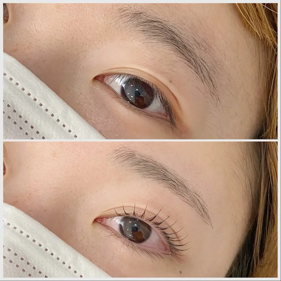 マツエク・マツパ パリジェンヌラッシュリフト eye&brow BELUCEのマツエク・マツパデザイン