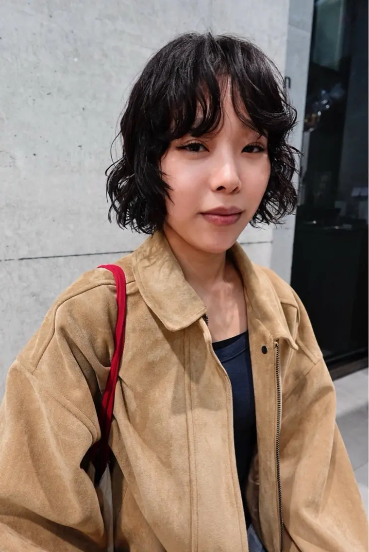 【先着順でご案内】ボブカット+パーマの写真