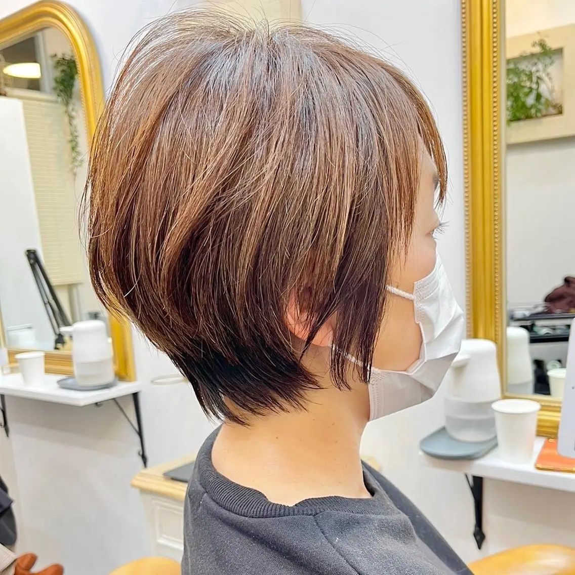 ショート 長谷川 駿のヘアスタイル