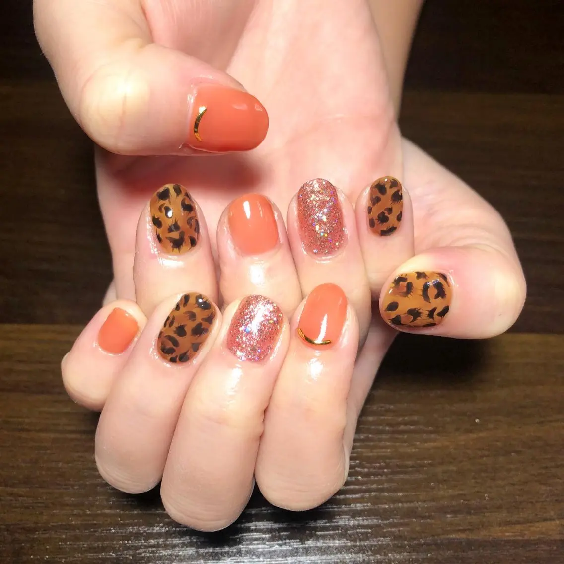 ネイル アニマル柄 luana nailのネイルデザイン
