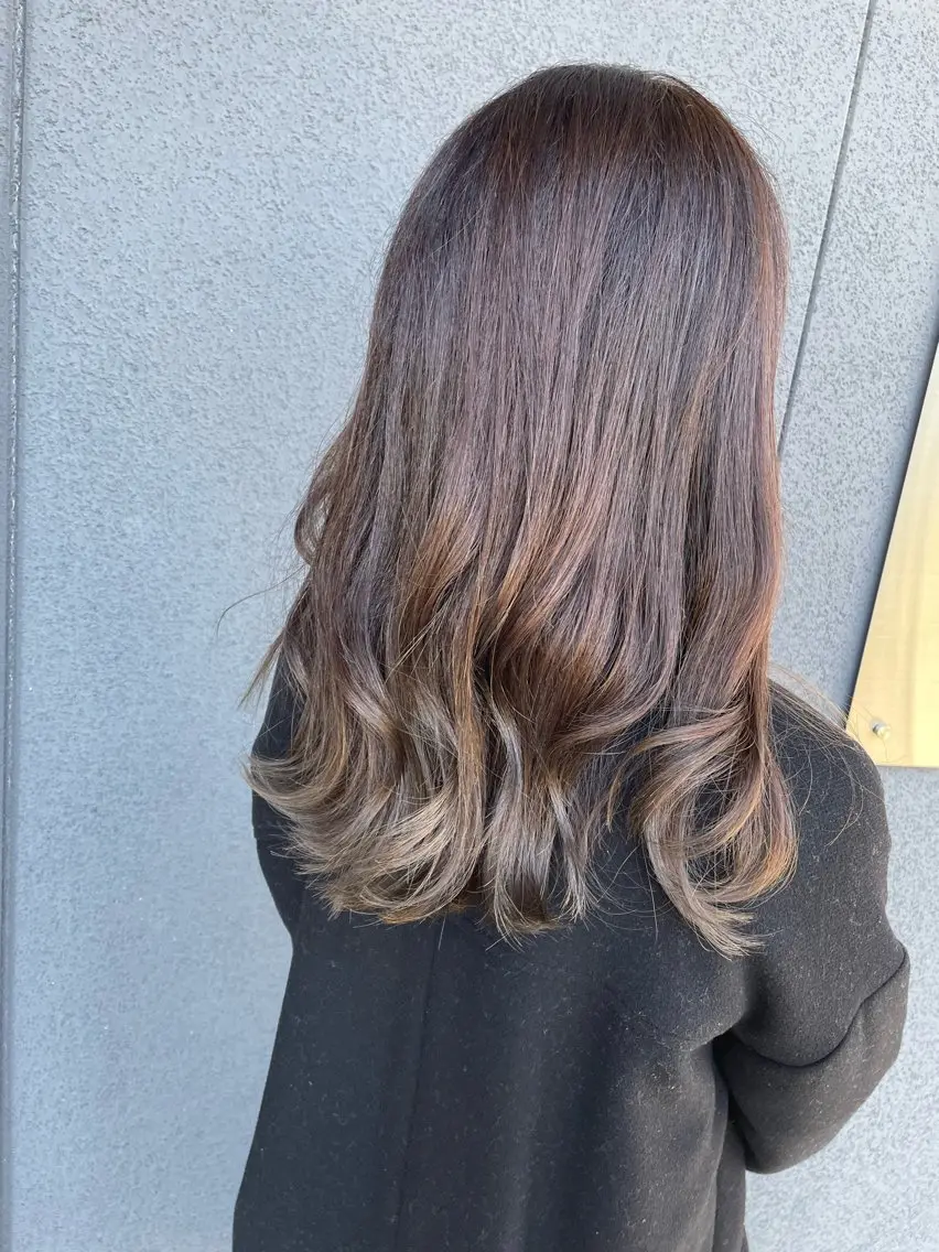 ロング 生盛 智穂子のヘアスタイル