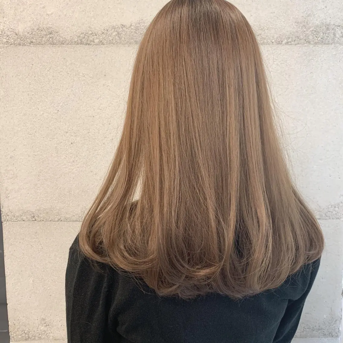 セミロング カラー 透明感カラー✂︎ /縮毛矯正/YUKAのヘアスタイル