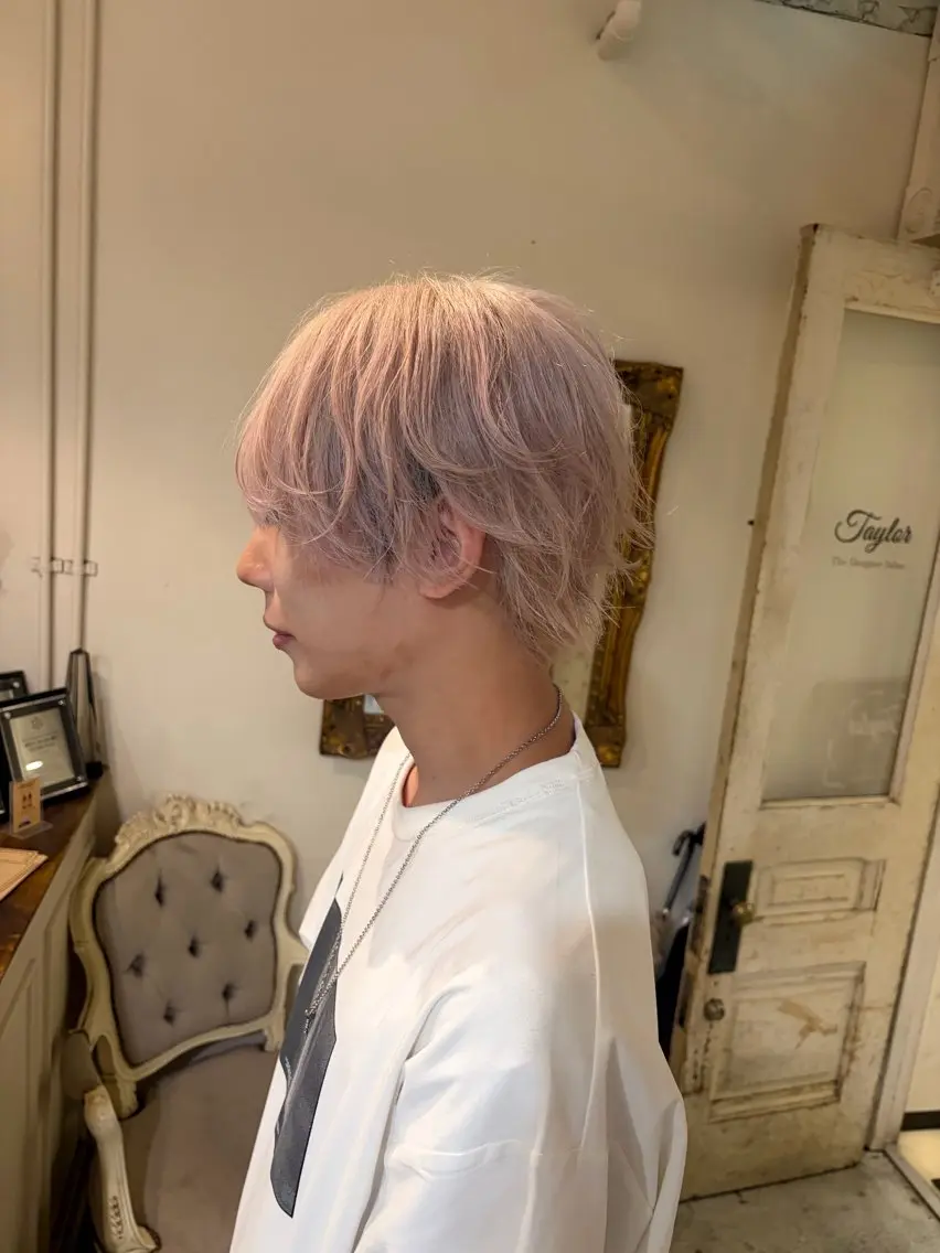 カラー ヘアカラー 五川 懸心のヘアスタイル