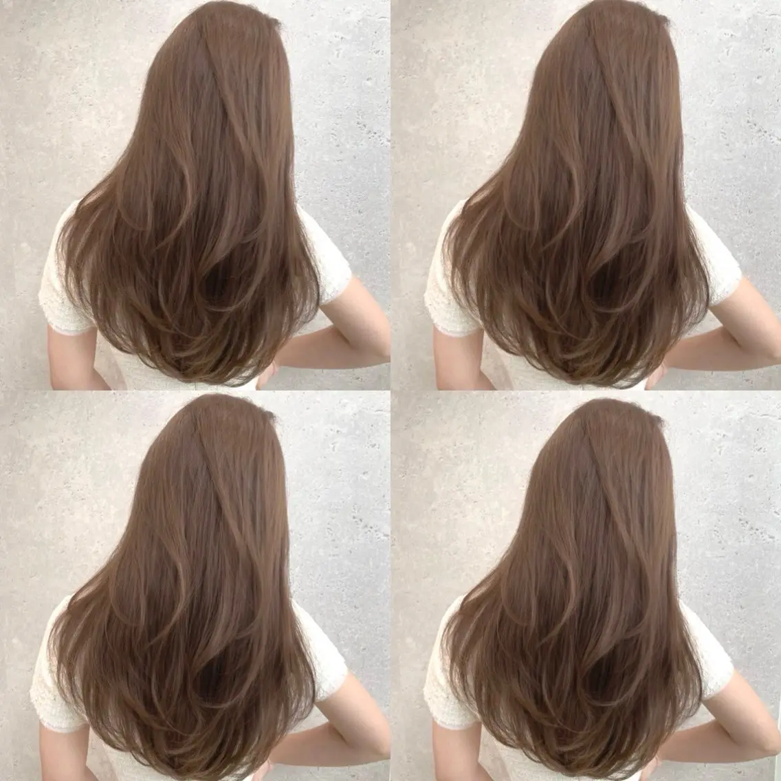 ロング カラー カット ヘアカラー ヘアセット 🤍韓国ヘア特化 🤍力丸🤍のヘアスタイル