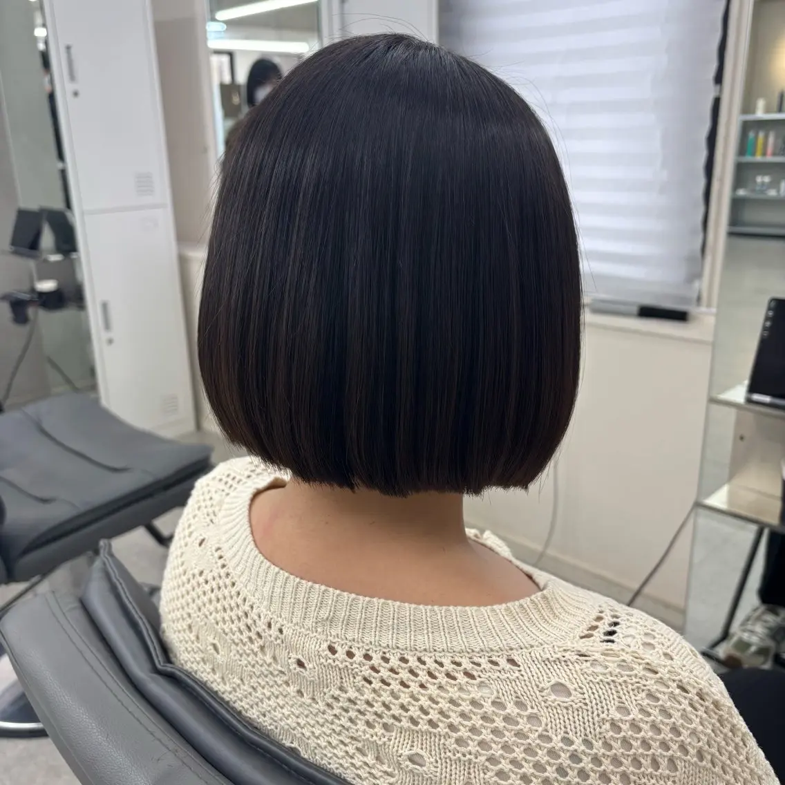ショート 縮毛矯正 トリートメント 腰越 麻奈のヘアスタイル