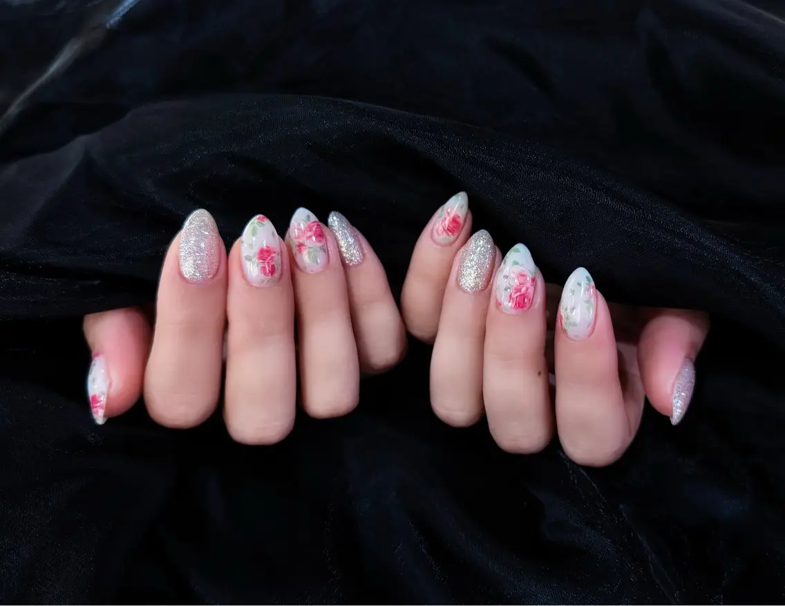 ネイル チークネイル 長さ出し フレンチネイル ジェルネイル 韓国ネイル ハンドネイル Lucky Nail Salon❷のネイルデザイン