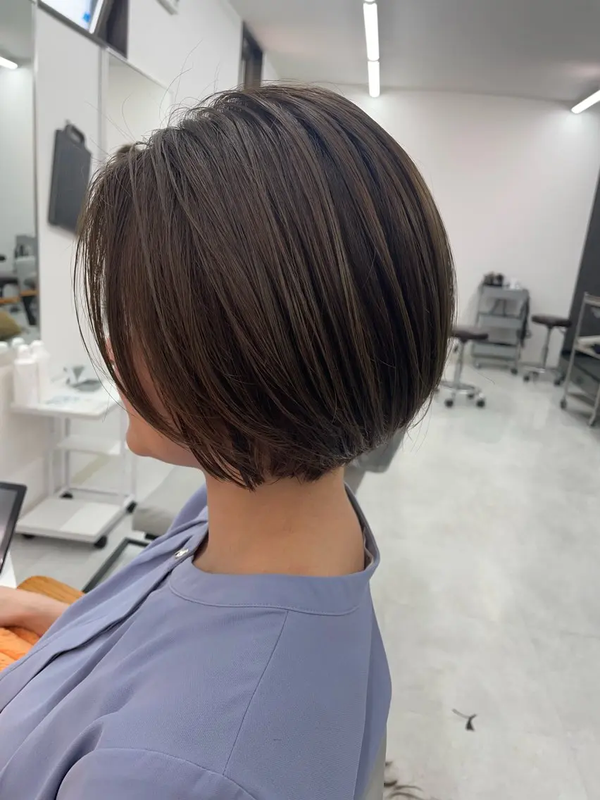 ショート カット カトウ ジュンヤのヘアスタイル