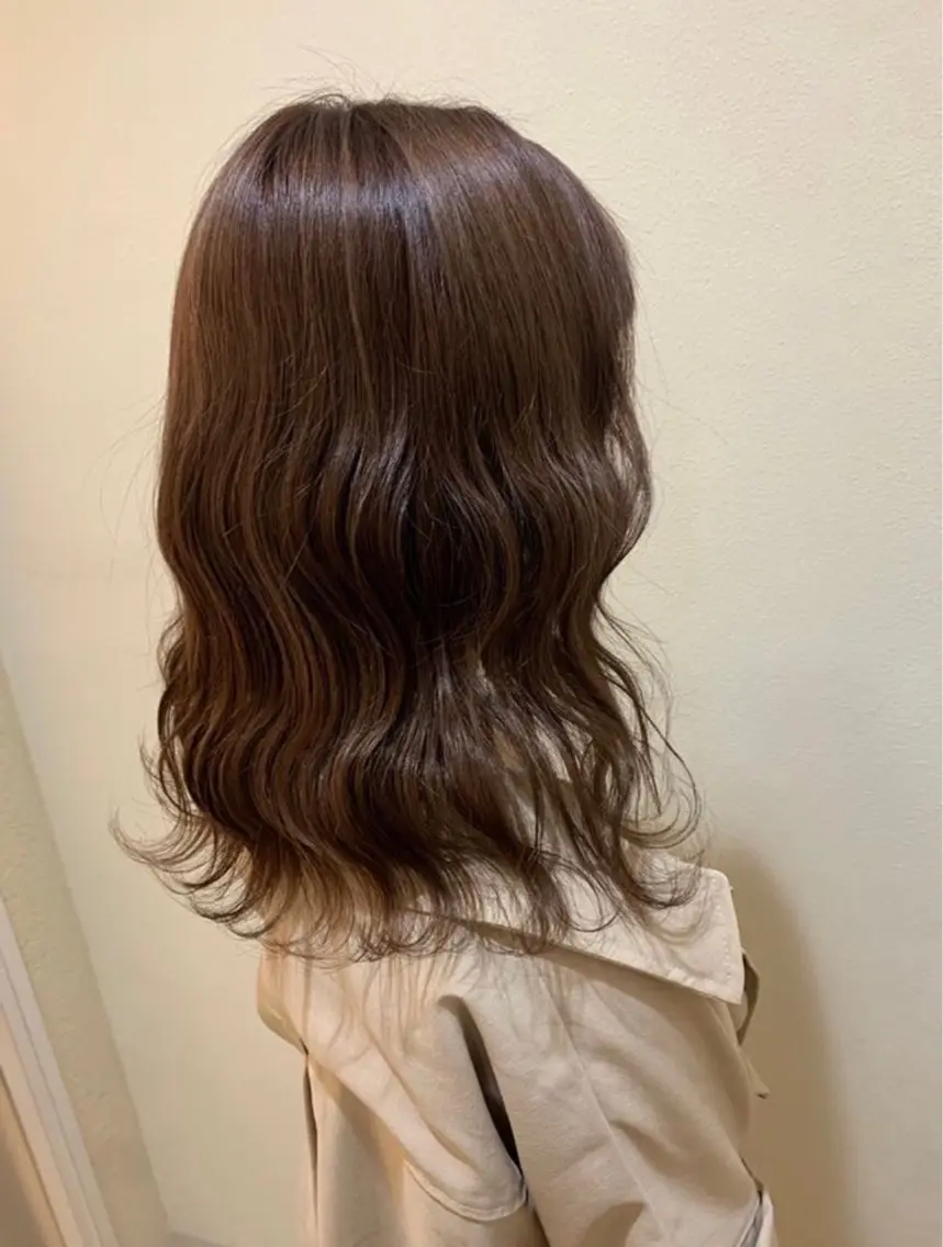 セミロング カラー TELA HAIR WAKABA🌱のヘアスタイル