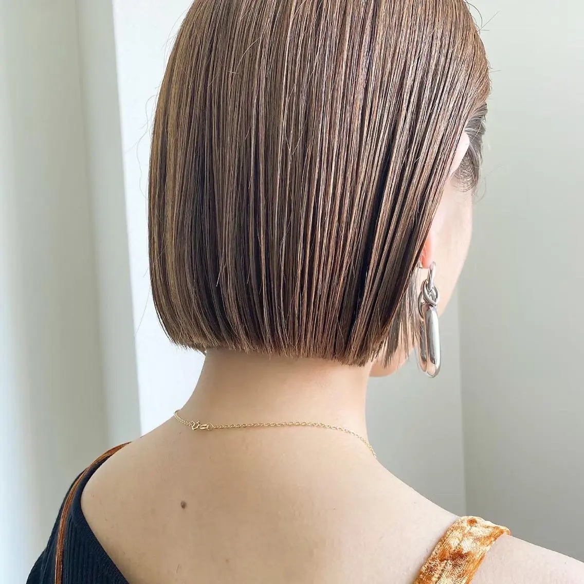 ショート カラー カット ヘアカラー トリートメント 仙台Ｉ韓国レイヤー Ｉ髪質改善Ｉ伊藤拓海のヘアスタイル