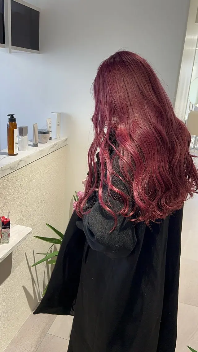 カラー モデル募集中🎀 MOMOKAのヘアスタイル