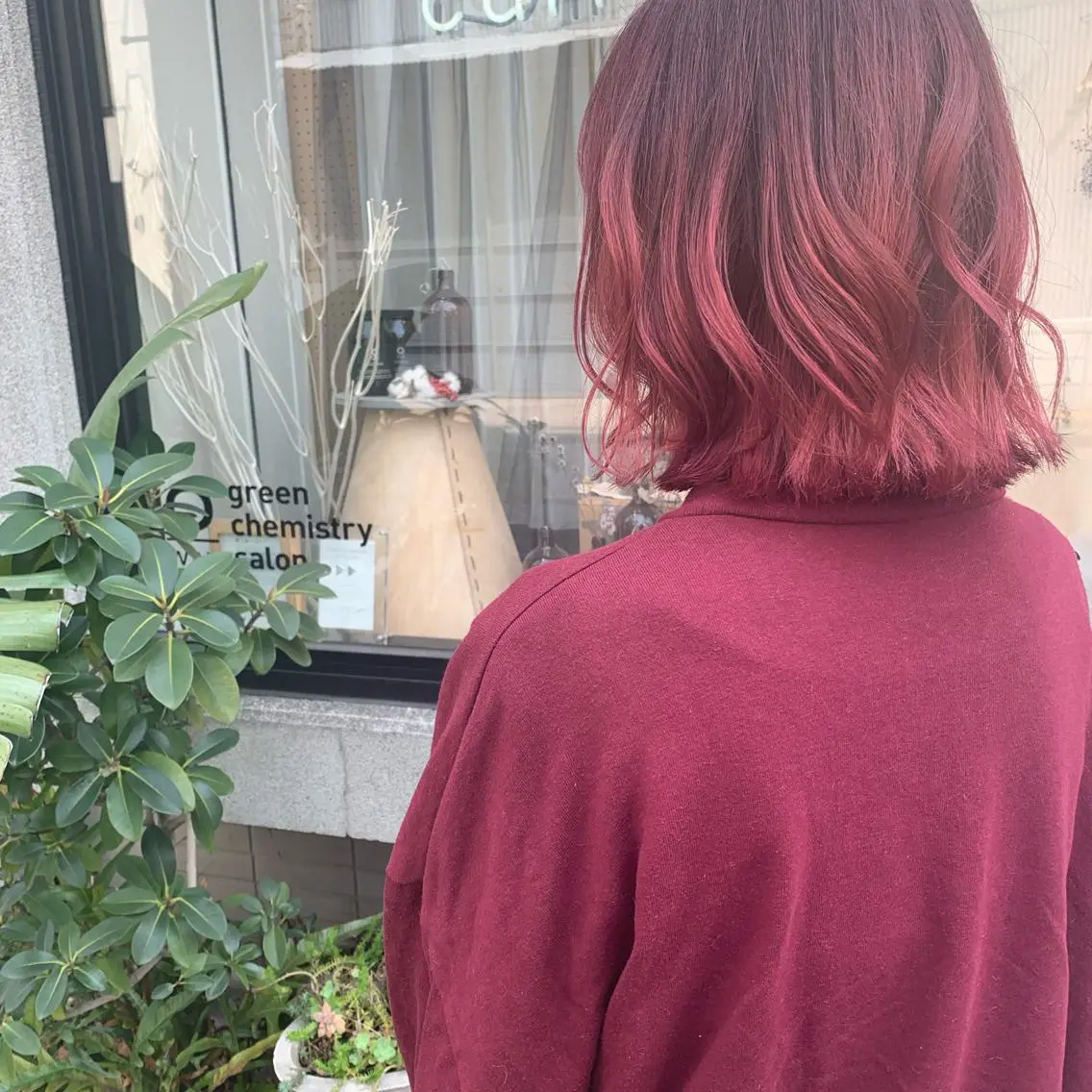 ショート カット ヘアカラー トリートメント 艶髪color💎髪 質改善ストレート大吉のヘアスタイル