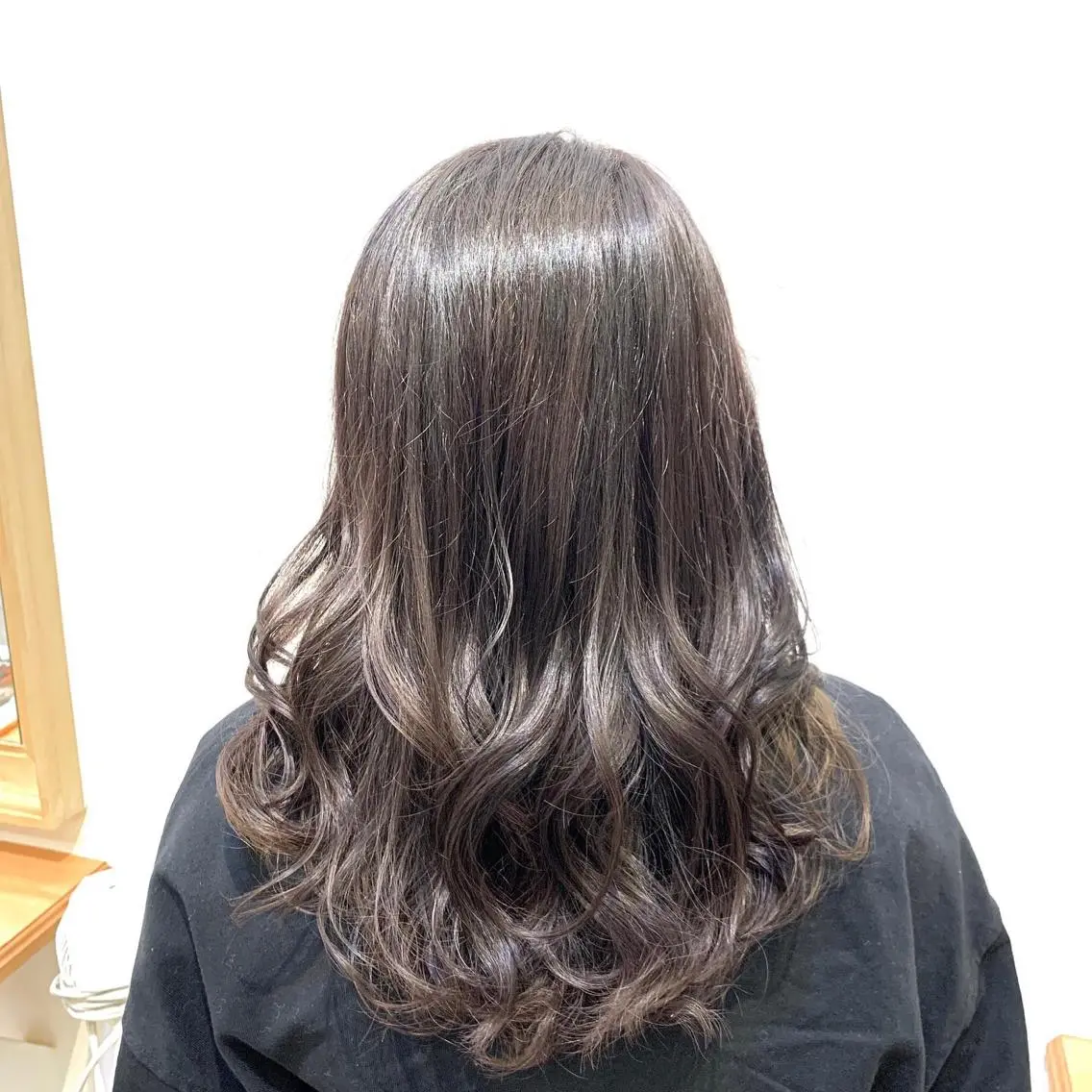 セミロング カラー 透明感カラー 透明感カラー/メンズ パーマ/小野田恵太郎のヘアスタイル